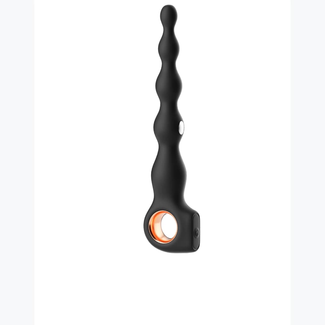Ring-Handle Beaded Anal Massager, model B953, view 1